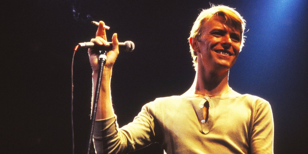 David Bowie, April 1978. Richfield Coliseum, Cleveland. Credit Janet Macoska