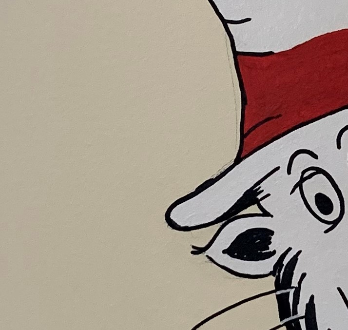 RachelH99530489's tweet photo. I've started some more painting in school! 
Let's make it into a challenge... Can you guess which book character I've painted in school? @Broadwoodschool https://t.co/GnXrA9WE94