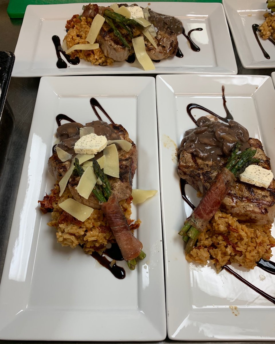 Make sure you save room for dinner! Steak is on the menu tonight! Sign me up!