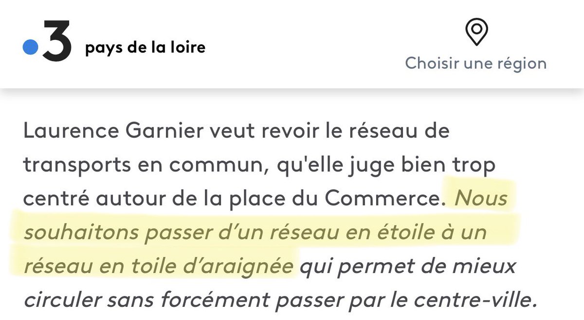 LGarnier44's tweet photo. Chère @Johanna_Rolland : c’est bien de reprendre nos idées 👍🏻. Ce serait encore mieux de les comprendre au lieu d’organiser la saturation de la ville #Nantes #toiledaraignee @OuestFrance44 @presseocean ⤵️ https://t.co/IrYxf6IHrb