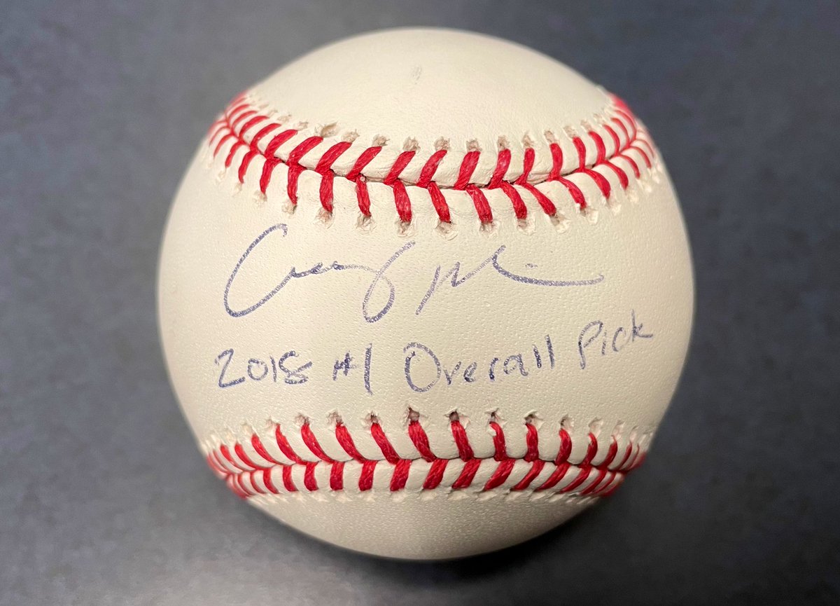 DETAuthentics's tweet photo. #Giveaway - RETWEET &amp; FOLLOW @DETAuthentics for a chance to win:

Casey Mize autographed baseball with 2018 No. 1 Overall Pick Inscription

One winner will be picked at random and notified by DM on Sunday, 1/10/21. #DetroitRoots https://t.co/uIkoUGKYGN