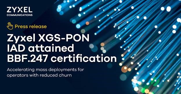 ZyxelEMEA_SP's tweet photo. See how our AX7501 can help service providers deploys and migrate to next-generation technologies with its newest 
@Broadband_Forum
 certification. #Fiber #Zyxel #BroadbandForum #PON 

https://t.co/sLtTAb2nnY https://t.co/HdEZ9iJtxg