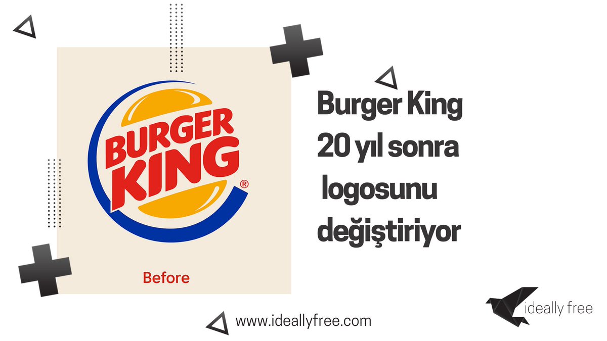 ⁠Burger King, 20 yıl sonra büyük çaplı bir yeniden markalaşmanın ardından logosunu sadelik ve dijital vurgusu yaparak değiştiriyor.  ⁠Yeni ambalajın ve çalışan üniformalarının nasıl görüneceğine linkten göz atın 👆🏻🖱️ ⁠
ideallyfree.com/sirketler/burg…
⁠
#burgerking #rebranding