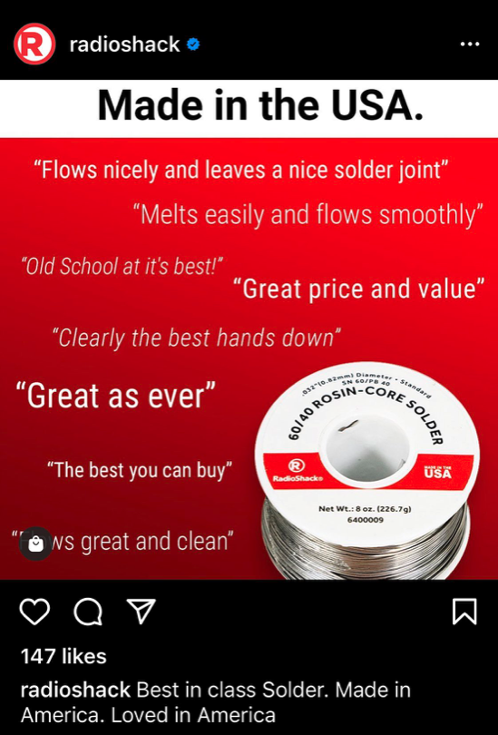 These Instagram ads from  @RadioShack bring me an immense amount of nerdy, nostalgic joy. But honestly we all know this won't bring them back.So in order to distract myself from the news of the day for a few brief moments here's a thread on how I'd run marketing for RadioShack1/8