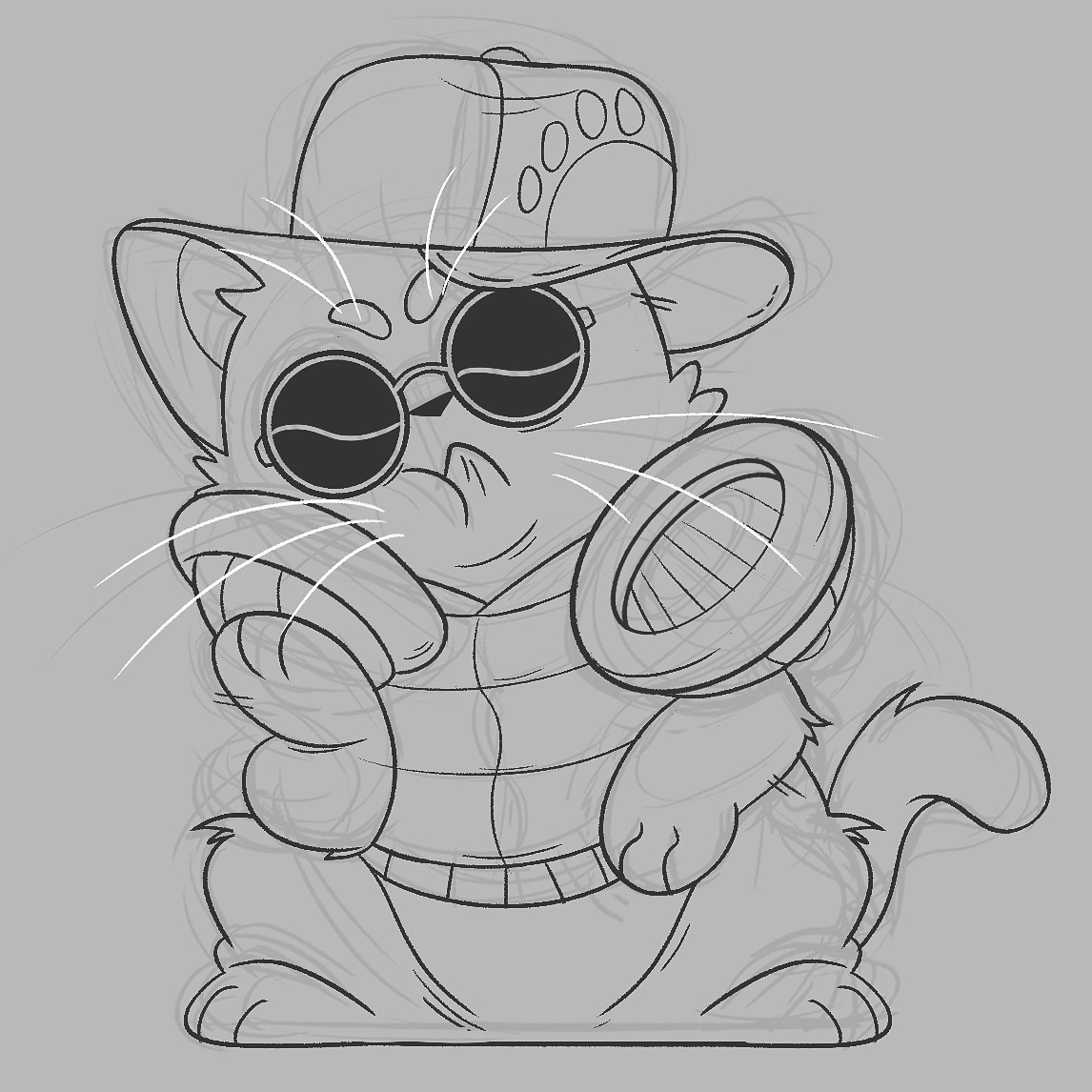 ocean_mouse's tweet photo. I wonder how much it costs to hire Cat DJs to host parties 🤔 (post quarantine/coronavirus of course).
.
.
.
#oceanmousestudio #oceanmouse #conceptart #artistsoninstagram #indiegame #indiedev #indiestudio #catsanddogs #djcat https://t.co/NJdNG7HCv7 https://t.co/kgFBRvlD3E