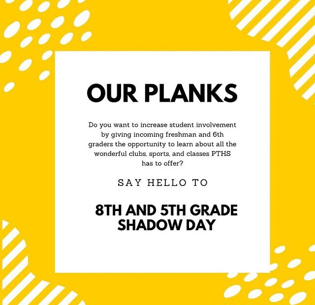 goldparty2020's tweet photo. 🔔The #Goldparty2020 is so excited to bring you their 1st Foreign Plank! Say hello to the 8th and 5th grade #ShadowDay! 💛 Stay Golden! 🔆 https://t.co/EuP2k8Se4y