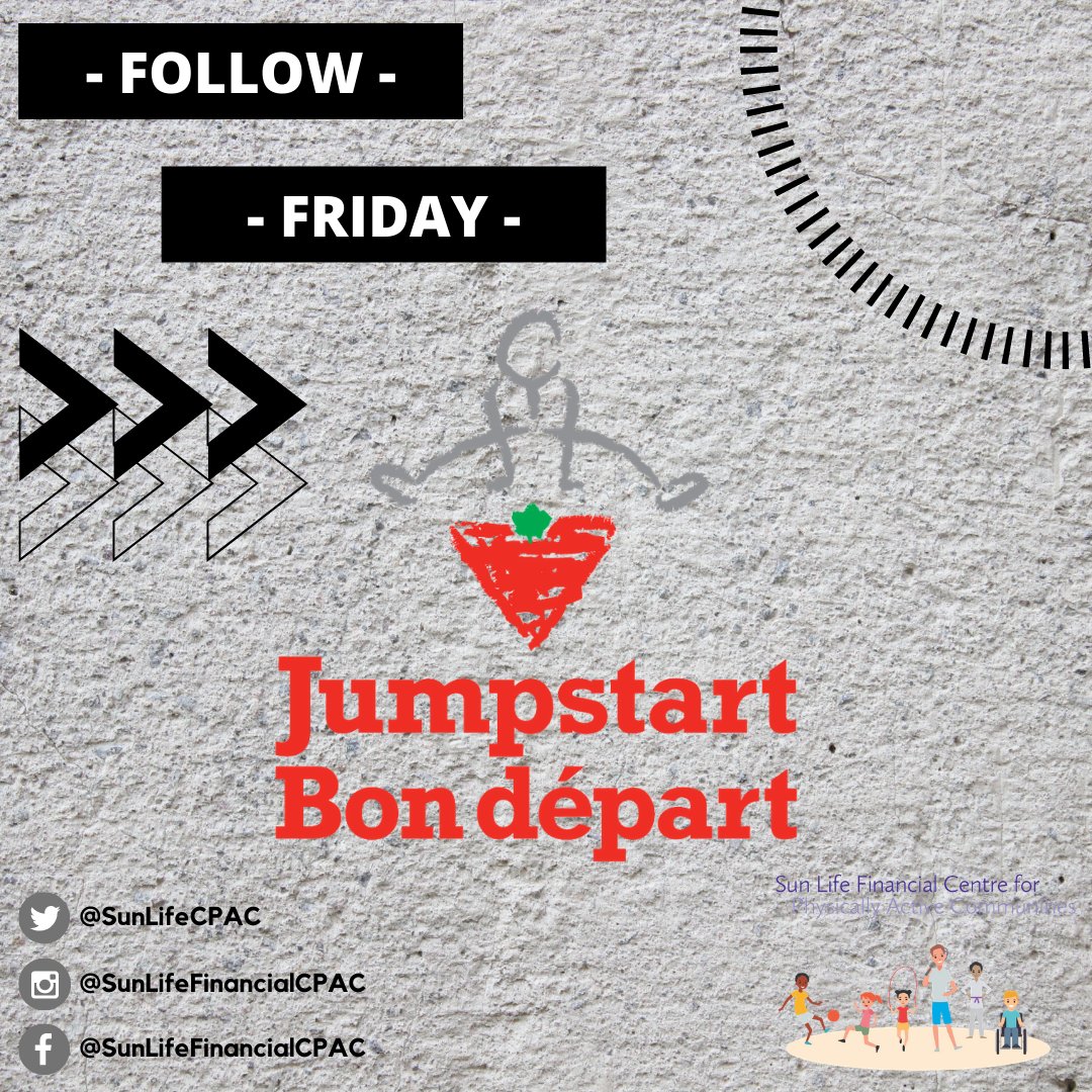 SunLifeCentre's tweet photo. It's back! This week's #FollowFriday segment features @CTJumpstart Their program focuses on promoting physical activity for youth, while developing stronger communities and providing the same opportunities for everyone. #beactiveforlife #community #staygolden https://t.co/SwyCYTEKJo