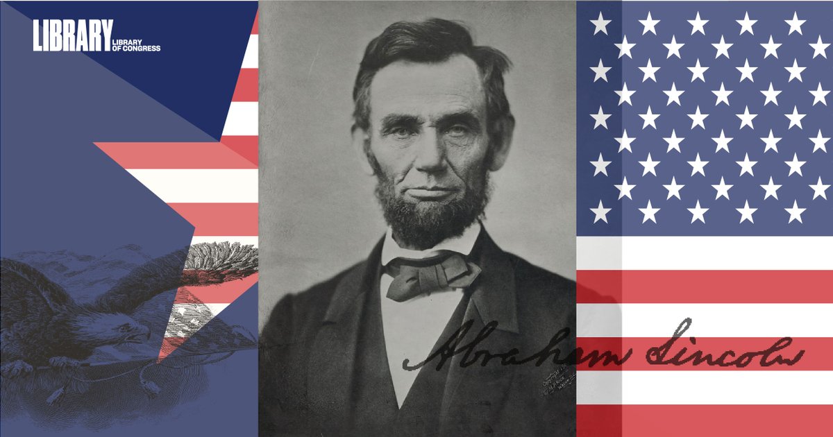 Explore the presidential collection of Abraham Lincoln:  http://loc.gov/collections/abraham-lincoln-papers/about-this-collection/?loclr=twloc  #PresidentsAtTheLibraryTreasures in the collection include Lincoln’s 1st & 2nd inaugural addresses, his draft of the Emancipation Proclamation & the earliest known copies of the Gettysburg Address.