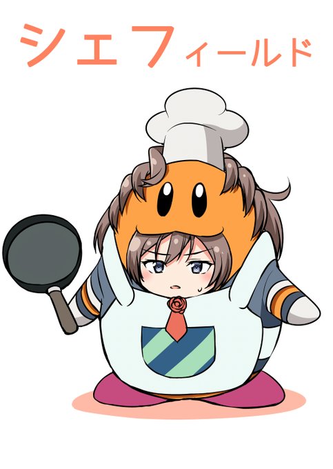 「1girl chef hat」 illustration images(Oldest)