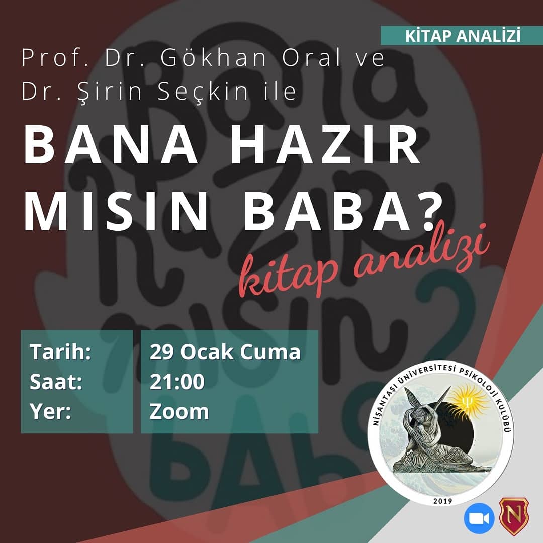 nishpsk's tweet photo. Herkese merhaba,
Prof. Dr. Gökhan Oral ve Dr. Şirin Seçkin ile "Bana Hazır mısın Baba? Kitap Analizi" etkinliğini 29 Ocak Cuma günü saat 21:00'de gerçekleştireceğiz. ⭐Katılım formuna linkten ulaşabilirsiniz.
https://t.co/vArf49Ho47 https://t.co/8mEWTPuMii