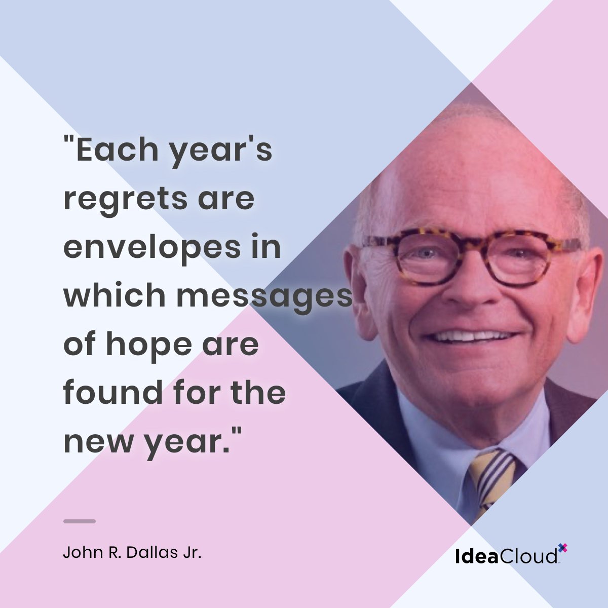 ideacloud_com's tweet image. &quot;Each year&apos;s regrets are envelopes in which messages of hope are found for the new year.&quot;
- John R. Dallas Jr.

“Take a leap of faith and begin this wondrous new year by believing.”
- Sarah Ban Breathnach

#qotd #optimism &amp;amp; #hopefulness