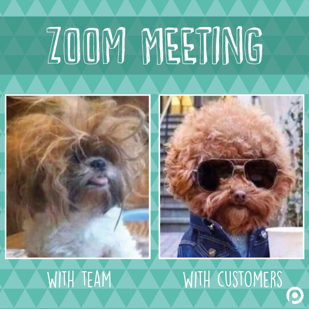 Totally us today! 

What vibe do you have?  Pj  bottoms and a smart top or just full loungewear look?  

#dowhatmakesyouhappy #zoom #teams #makeaneffort #lovecustomers