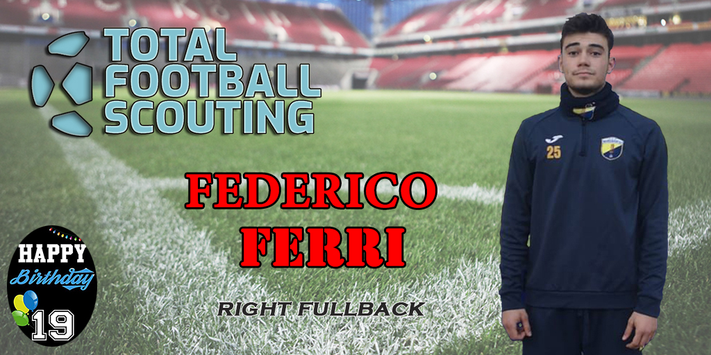 TFSscouting's tweet photo. E sono 19!! ⚽⚽⚽
Auguri al nostro #FedericoFerri!! 🥳🥳🥳

#tfs #totalfootballscouting #scouting #footballscouting #tfscouting #tfsplayers #tfsplayer #Marignanese #SerieD #LND #CampionatoDItalia #Ferri https://t.co/a93iF8W9cF