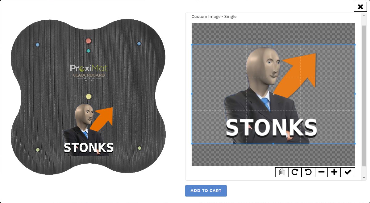 Did you know that you can customize your own Proximat? That's right, on our website you can add your own logo or image to your Leaderboard Edition Proximat! Check it out here: proximat.net/products/leade…