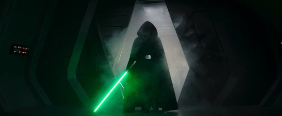 sw_tweets's tweet photo. Luke Skywalker's reveal in #TheMandalorian Finale wasn't in the script and the cast didn't find out until Mark Hamill showed up on set 

(via @Drunk3P0) https://t.co/A00DRYyRxs