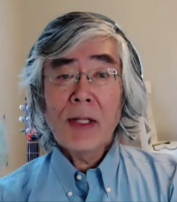 kit_johnson's tweet photo. Super interesting panel on #plyer but.. . OMG! Hiroshi's Covid hair is ON POINT. It is GLORIOUS. π#immprofs #immigration #Heroes https://t.co/zt7Xu0MbHT
