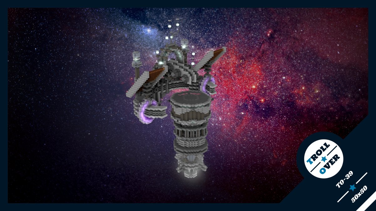 TrollOverST's tweet photo. TO-39 | 50x50
Thematic: Spacial
Builder: @roc_ney64_
Render: @ctdecasf
TrollOver Discord: https://t.co/P3rX04Ka2u
Status: Sold to @VillalandNet
#Minecraft #Minecraftbuilds #minecraft建築コミュ #MinecraftServer #BuildersRefuge #MarketPlaces #TrollOver #BuildersHispanos https://t.co/xTJmTbELlm