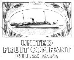 Jumko (緒方 洵子) on X: The United Fruit Company was founded in 1899 as the  result of various smaller companies that fused together. throughout the  twentieth century it expanded to most countries