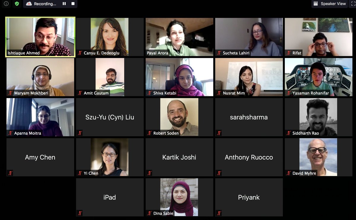 SpaceUoft's tweet photo. We've just started #CriticalComputing with Dr. Payal Arora. 

Join us! https://t.co/KO7yqOdpKT