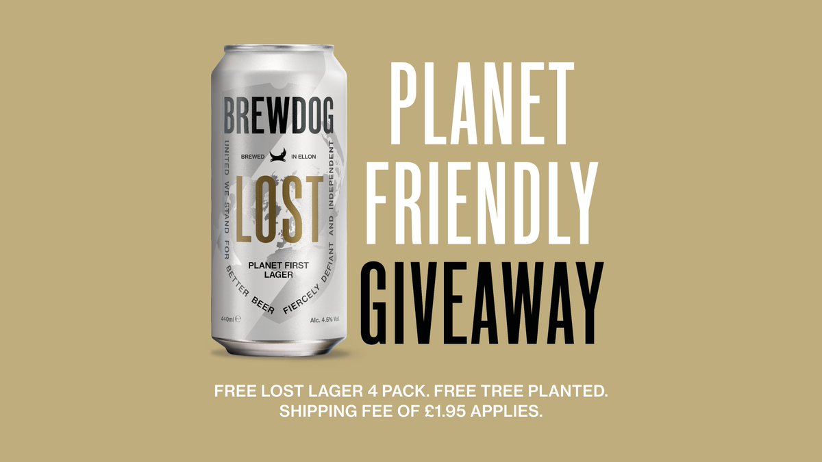 JamesBWatt's tweet photo. Wow. We now have 100,000 people in a queue trying to access our website.

Because 2021 has been so rubbish so far we decided to give everyone in the UK a free 4 pack of our brand new beer, LOST Lager.

Claim yours here: https://t.co/maFN3RpoSy (maybe on Saturday) https://t.co/vaVYhzE54z