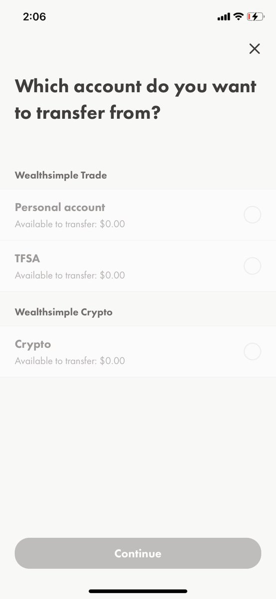 awinvests's tweet photo. @wstrade I am trying to transfer from my personal to crypto acc which i’ve done before and this is what I am seeing, seems peculiar https://t.co/jjYrZmB6Ol