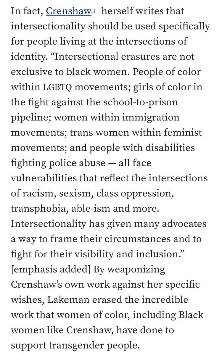(Just a note about being assholes, "woman-face" is a term that anti-trans feminists use to make this specious comparison and boy isn't that just a great signal that your movement is made up of white women.)See my article:  https://www.politicalresearch.org/2019/02/20/racism-in-anti-trans-feminist-activism