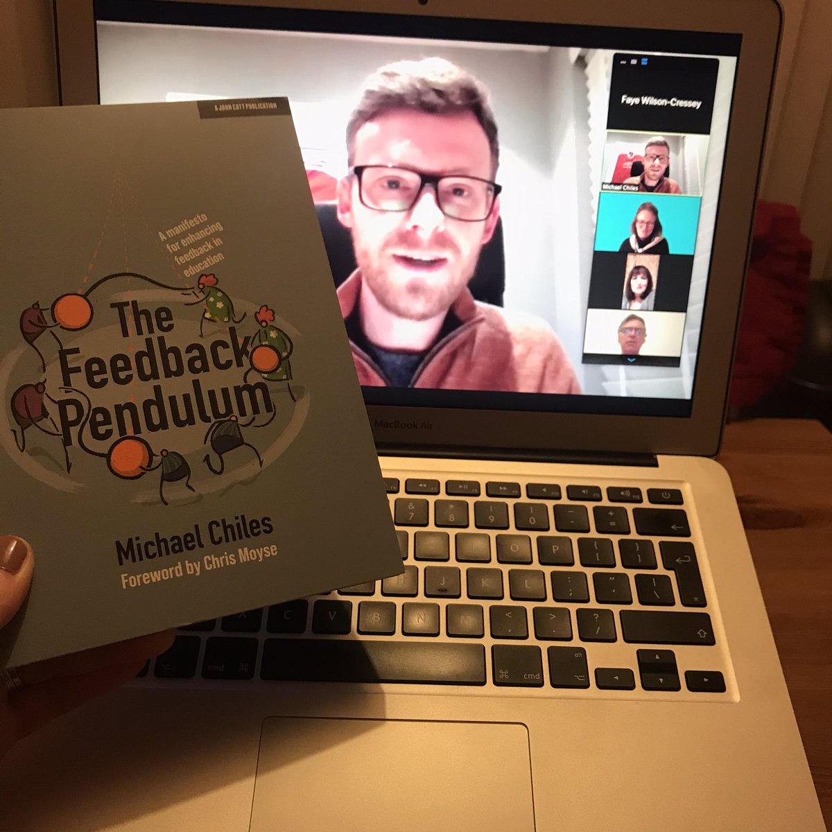 @m_chiles my copy arrived during the webinar!! Really looking forward to reading and hopefully getting some inspiration for my LPA research. #geographyteacher #leadpractitioner