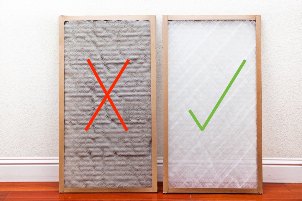 Nothing good comes out of a dirty air filter. #indoorairquality #cleanairfilters #healthycleanair #HVAC #JacksonandSons