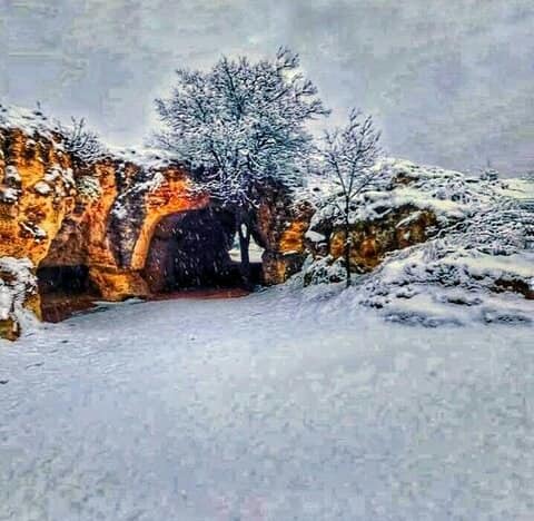 Nevada en las Fuentes del Marqués de Caravaca. #Nevada #FuentesdelMarqués #Caravaca #CaravacadelaCruz #RegióndeMurcia #MurciaBonica 📸 Juan Carlos Robles