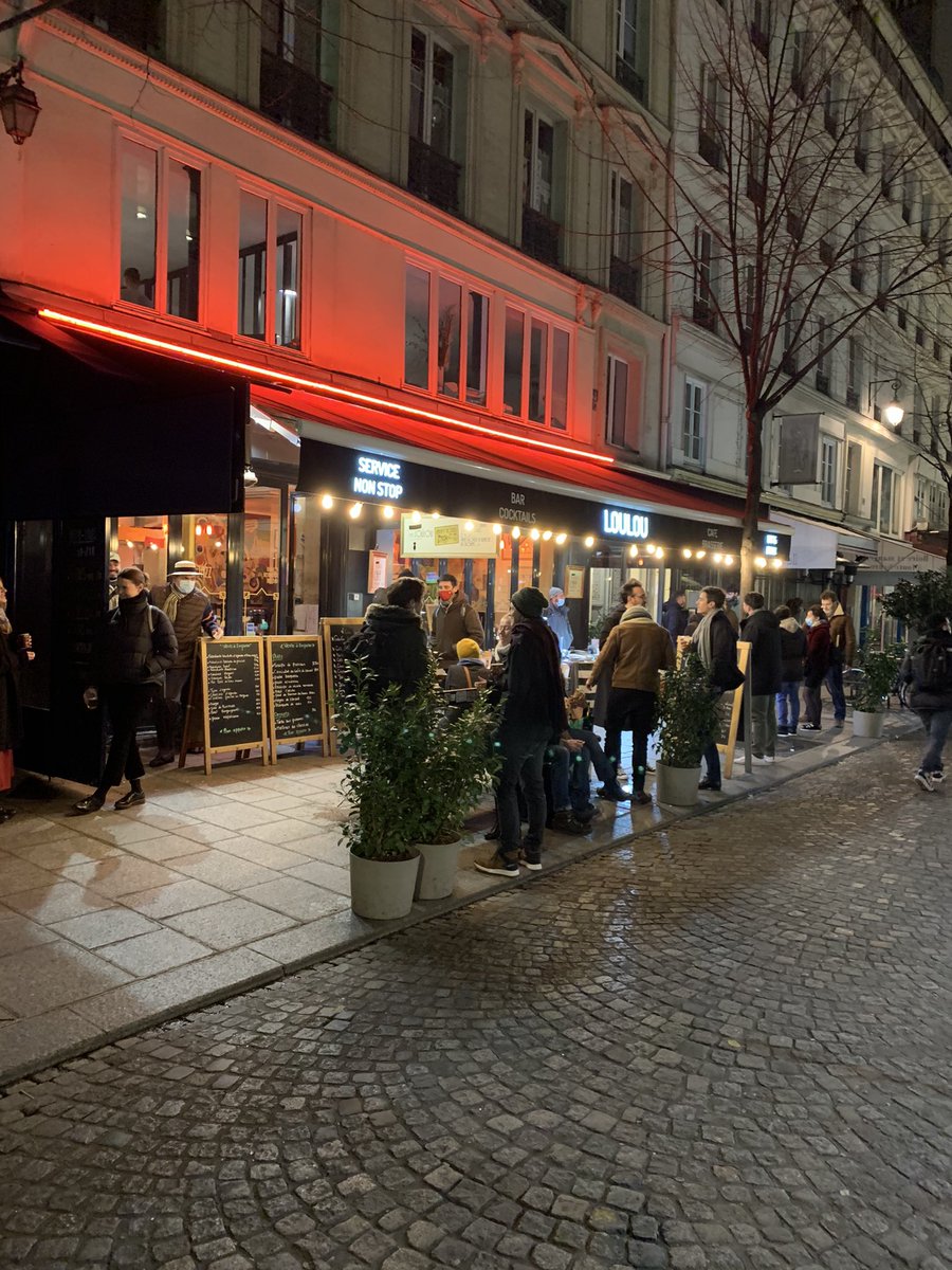 PublicsInfluent's tweet image. #societale Voici la réaction des bars et restaurants à Paris suite à la conférence de presse d’hier de @JeanCASTEX 😷 #rebels sacré Loulous les parisiens  #Castex18h