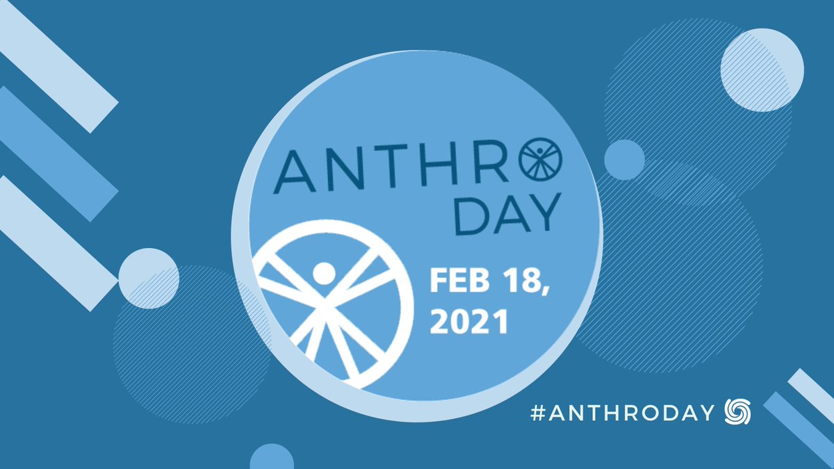 AmericanAnthro's tweet image. Anthropology Day (February 18) is a day to celebrate and promote the discipline. We invite you to join the celebration by hosting a virtual or safe and socially distanced event. 

Learn more about #AnthroDay and start planning your celebration! ow.ly/54hp50D3tqV
