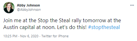 What took place at the Capitol this week was sparked by the extensive disinformation campaign waged by Trump and his cronies to undermine the 2020 election. Anti-choice leaders and news outlets were not only complicit in those efforts, they actively promoted them.