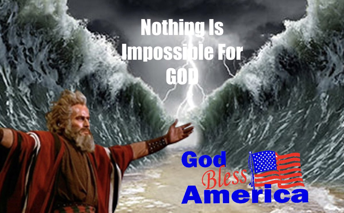 LorenaSaylor's tweet photo. God does miracle, hold your ground President Trump. It’s not over yet! God is about to pull back the waters and expose all the evil corruption that has taken place. Praying for you, God we need you, God bless America. https://t.co/kBxFGz4sF9