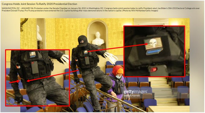 ChuckWoo5's tweet photo. We do - these are FEDERAL AGENTS SERVING FISA WARRANTS https://t.co/uIOIffmXP4