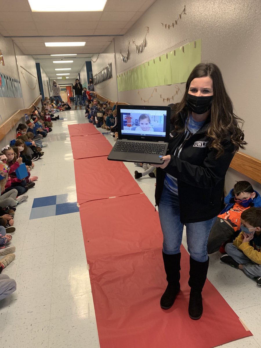 Our Model Mustang walked the red carpet! Nothing will stop us from celebrating! ⁦<a href="/Alex2Inspire/">𝙰𝚕𝚎𝚡𝚊𝚗𝚍𝚛𝚊 𝙼𝚊𝚛𝚝𝚒𝚗</a>⁩ ⁦<a href="/SassySimm/">Amy Simmons</a>⁩ ⁦<a href="/Stephparsons5/">Stephanie Parsons</a>⁩ ⁦<a href="/FollowingFowler/">Fowler Elementary</a>⁩ ⁦<a href="/WFISDschools/">Wichita Falls ISD</a>⁩