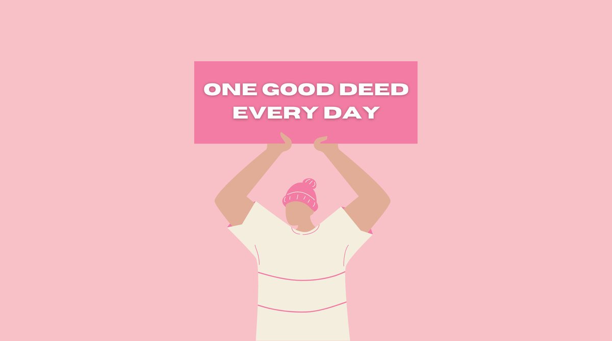 Gynatrof's tweet photo. How great would the world be if we all decided to do one #GoodDeed every single day! 😘

#NewYearsResolution #Kindness #PayItForward https://t.co/2zTIBscLCp