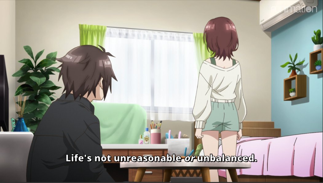 I hate to use the 'starving kids an Africa' excuse but....try telling that to starving kids in Africa Aoi. Life is most certainly unreasonable and unbalanced. Part of growing up is learning to accept that and figuring your own shit out. /16