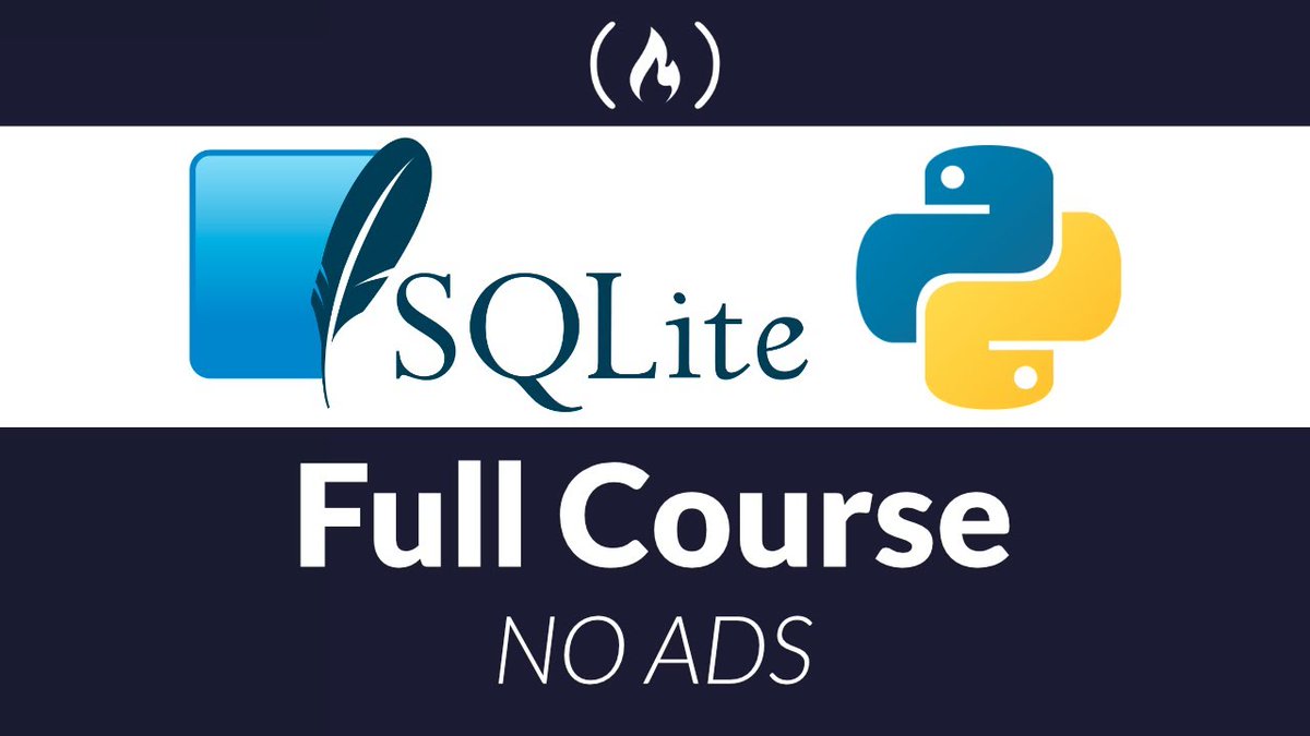 SourabhSKatoch's tweet image. Learn the basics of using SQLite3 with Python.SQLite is an easy-to-use Python database engine.

youtube.com/watch?v=byHcYR…

#DEVCommunity #100DaysOfCode #MachineLearning #Python #IoT #flutter #100DaysOfMLCode #AI #javascript #womenwhocode #RStats #Serverless #DataScience #CodeNewbie