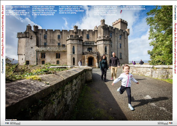 discoverscotmag's tweet photo. #Scottish castles, Armadale and Dunvegan on the Isle of Skye, former strongholds of the MacDonalds &amp; MacLeods, are at the forefront of #conservation projects to save endangered species and transform the landscape. Full story in #DiscoverScotland magazine  https://t.co/bAyyE8FjuY https://t.co/Q1hegqxcJn