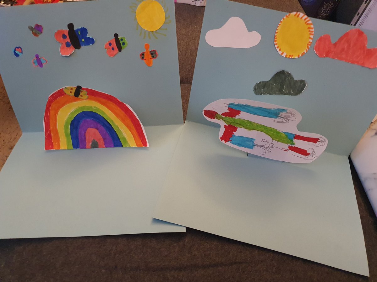 Timi_C's tweet photo. Bethany (1S) &amp; Ayden (1O) pop up cards @DilkesAcademy @MissAStorr @jillosborne131 https://t.co/J51yRMv26T