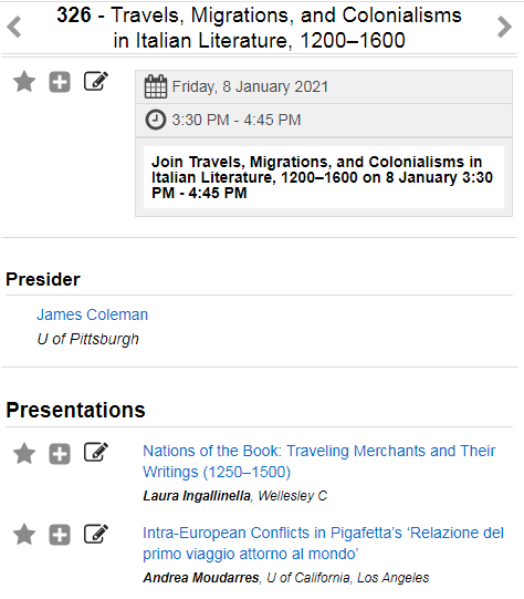 lauraingalli's tweet photo. Wanna know what's inside &amp; outside this battered book? Join us at #MLA21 #s326 "Travels, Migrations, and Colonialisms in Italian Literature, 1200–1600"; I'm going to talk about Italian merchants who traded in money, secrets &amp; books across the Alps! #medievaltwitter #RenTwitter https://t.co/5qAxnfUvqD