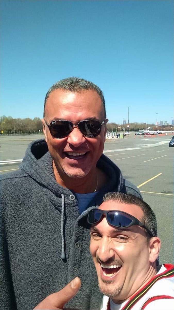 alaatweets's tweet photo. Yesterday we lost a huge ⁦@sixers⁩ fan and great guy Joey Debenedetto (Joey D). RIP my man! As you can see,we shared some laughs! 🙏🏼 https://t.co/ujWFqQW7LE