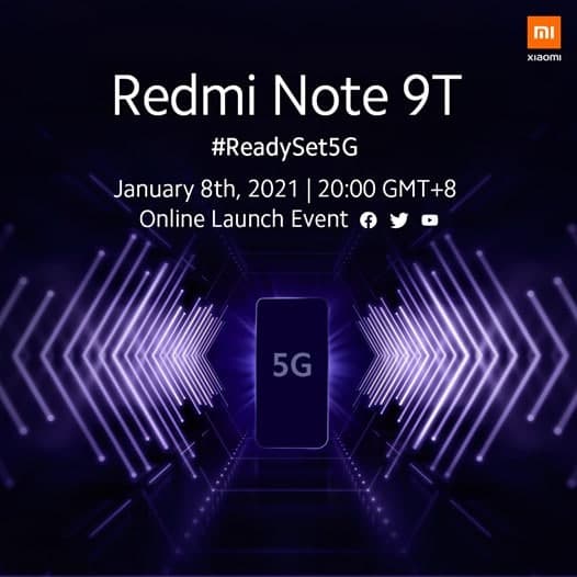 Authenx2's tweet photo. Hello #Tweeps. Be #ReadySet5G with the #RedmiNote9T #XiaomiRedmiNote9T #GSMdevice @Xiaomi @XiaomiUSA @XiaomiIndia @XiaomiUg @XiaomiMIUganda #AndroidOS #Jan8th_2021 #Twitter #Facebook #YouTube #5Gdevice #5000mAh #Highspecbuild #RP #DM @Authenx2 @Xiaomi https://t.co/vx3Ig9LQPW