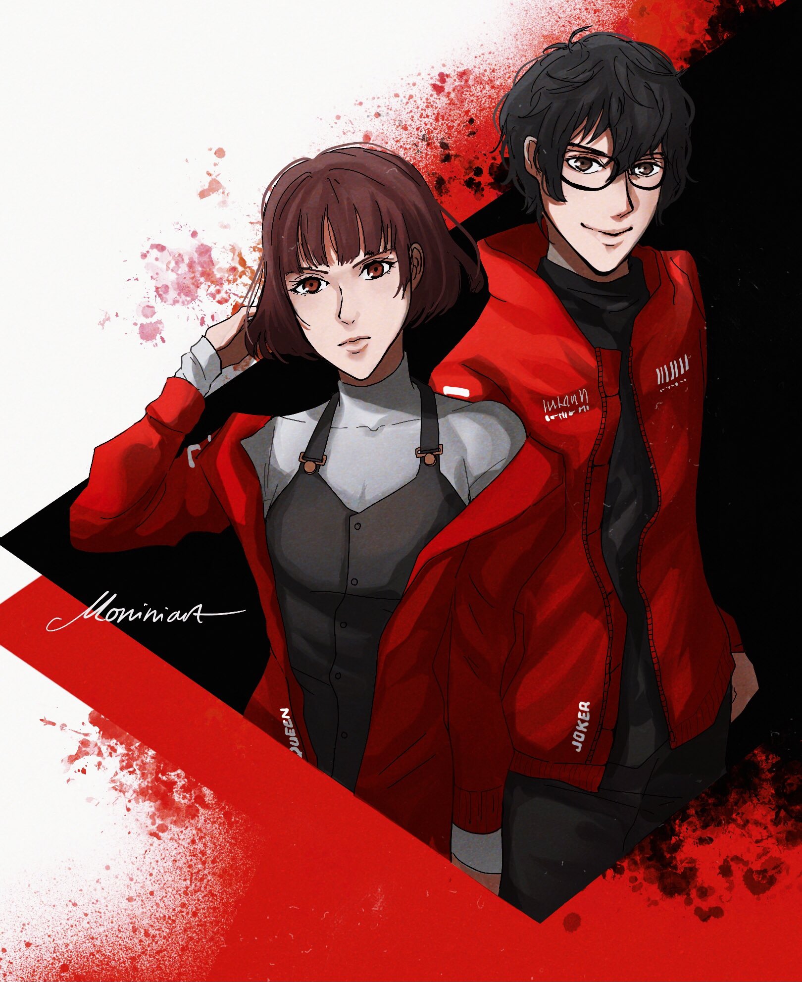 モニ M O N I Commission Joker X Queen From Persona 5 Persona5 P5 T Co Zpfuphv0w9 Twitter
