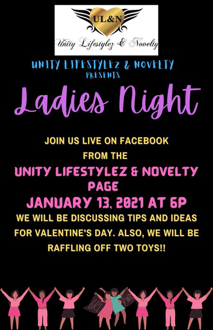 Come and talk with us. Let us at Unity Lifestylez &amp; Novelty help you spice up your Valentine's day. https://t<a href="/tag/ideas"class="tags"><span>#ideas</span></a><a href="/tag/ladiesnight"class="tags"><span>#ladiesnight</span></a><a href="/tag/adult"class="tags"><span>#adult</span></a><a href="/tag/valentinesdayideas"class="tags"><span>#valentinesdayideas</span></a>