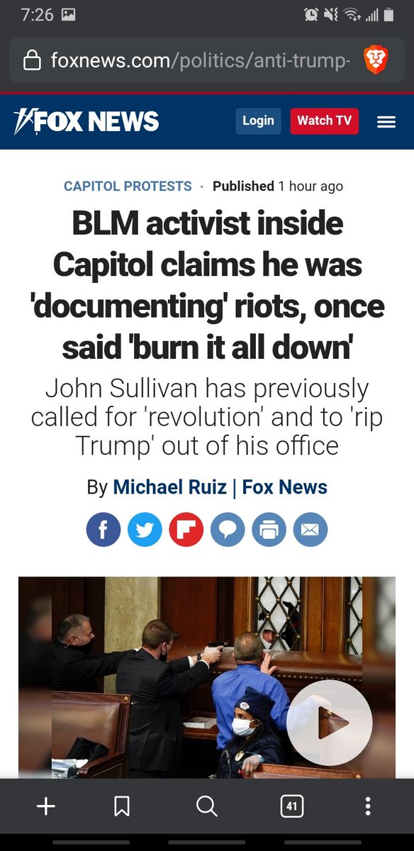 More sausage being made. Fox News was more careful with their actual article but the headline gives away what they're trying to do.John Sullivan needs to lawyer up, stat, to put the kibosh on this defamation. Where are the progressive legal groups?