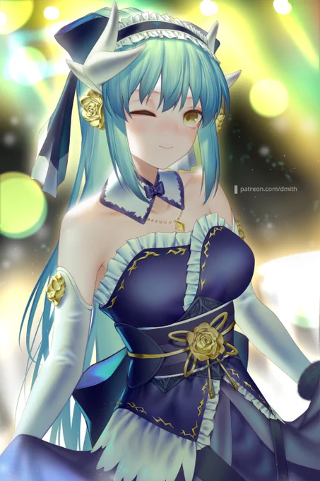 清姫 (英霊正装)
Kiyohime formal dress fanart done

I'm glad she was appeared on FGO 5th Anniversary PV wearing this dress ??

#Fate #FateGrandOrder #FGO 