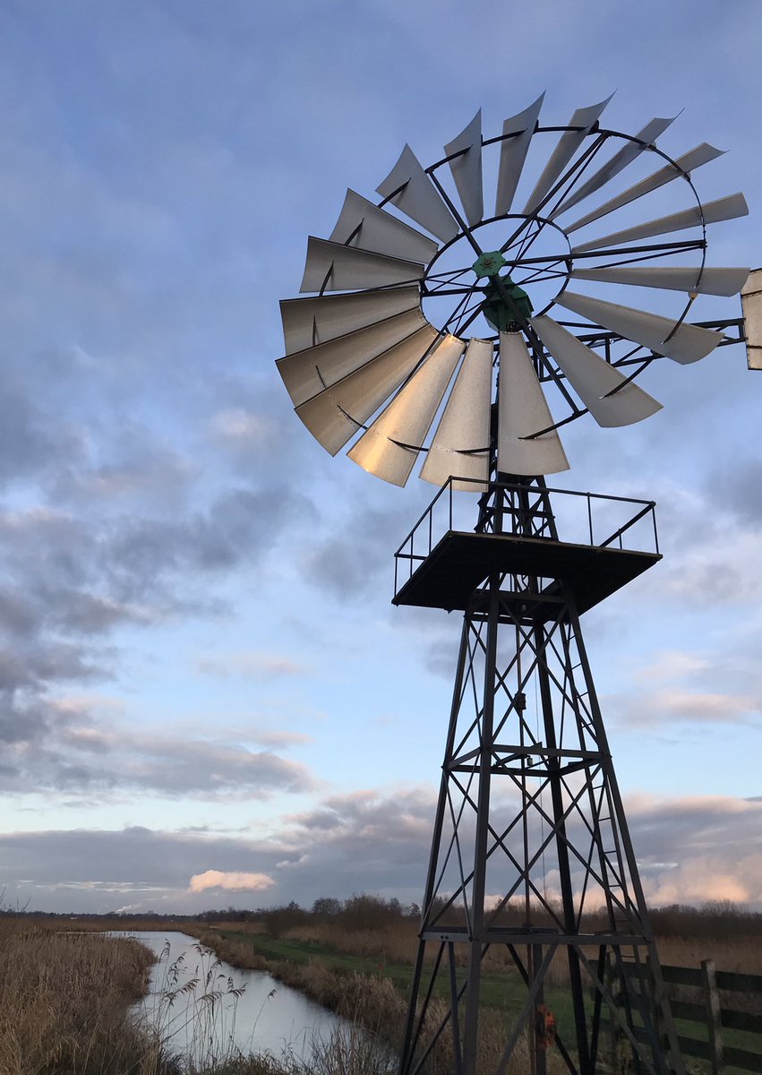 Heerlijk om zo de week af te sluiten met een frisse wandeling in de Alde Feanen