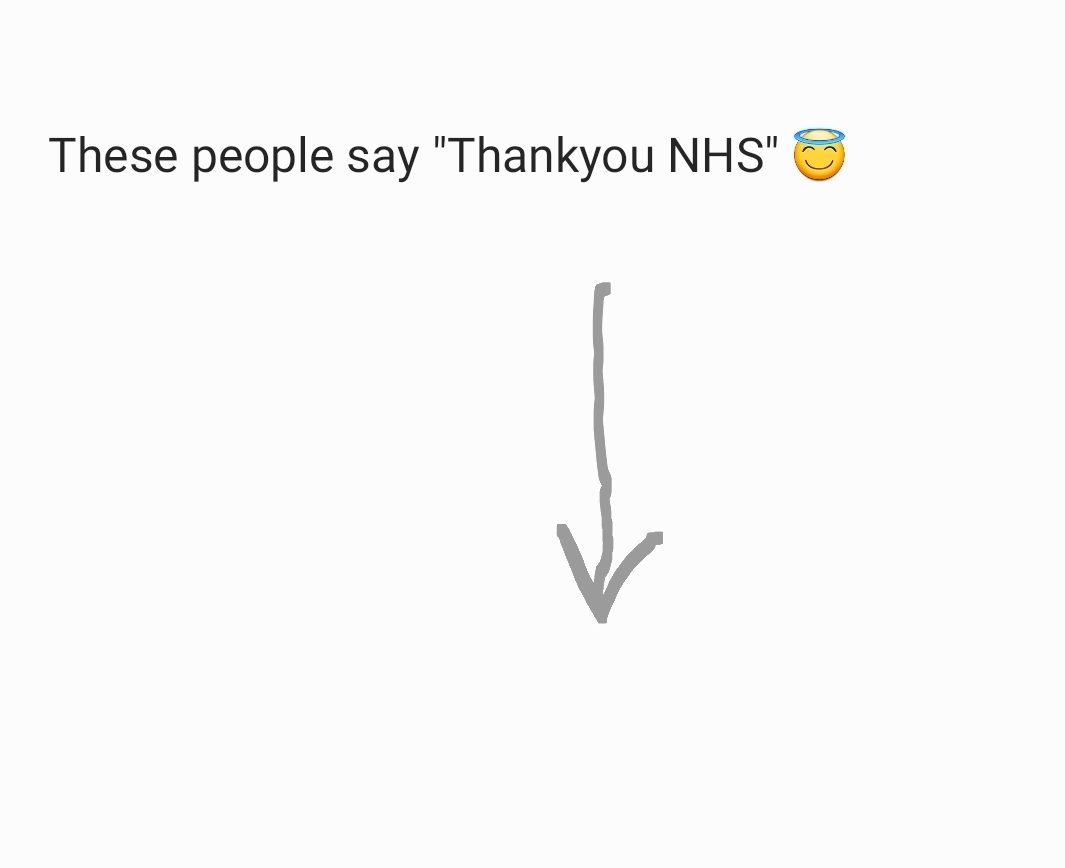 Danmac180's tweet photo. #thankyouNHS https://t.co/5iQAeTfcTT