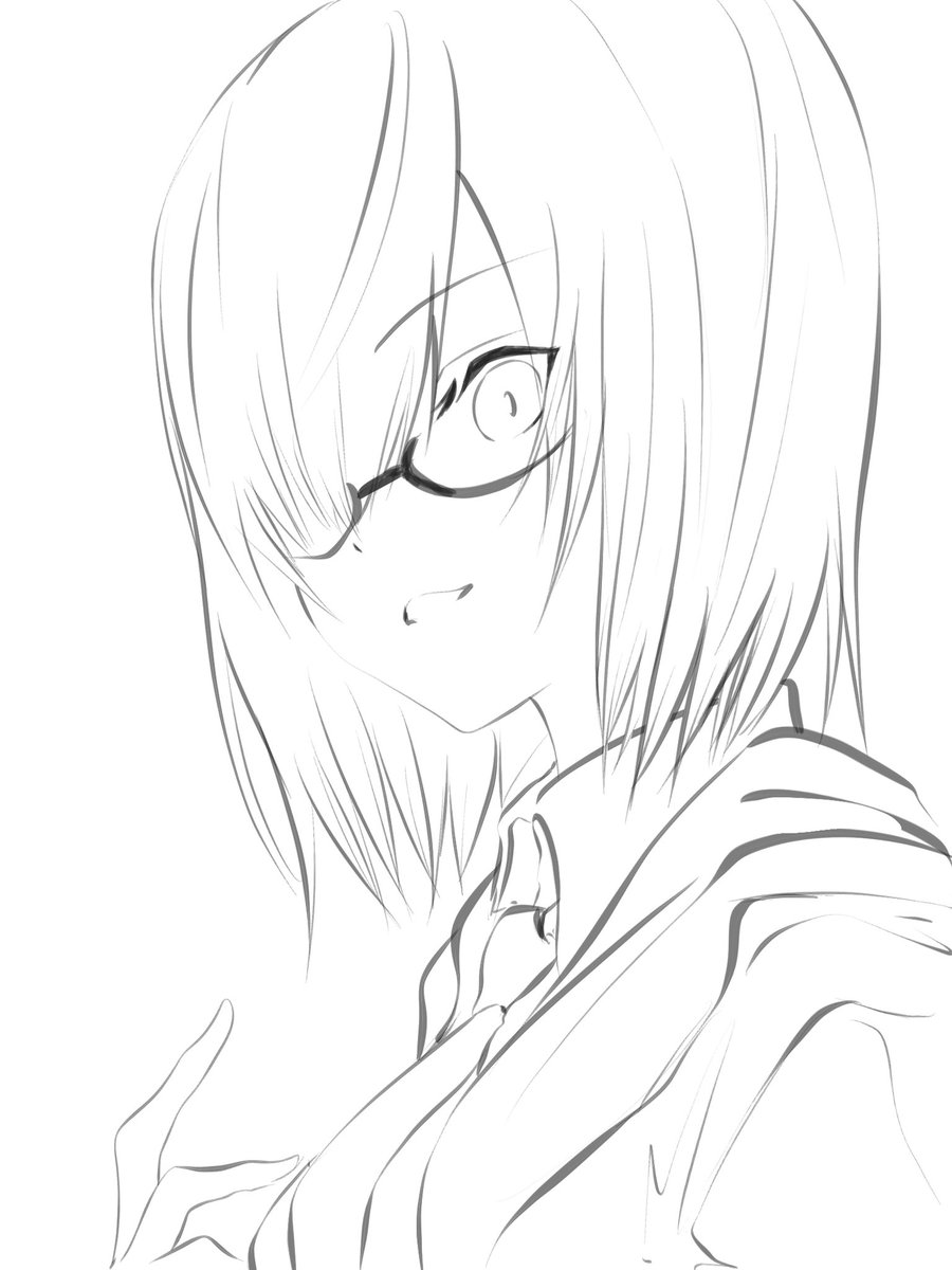 久々に線画描いた 綺麗な線が引けると気持ちがいいね 性癖 あまサの漫画 久々に線画描いた 綺麗な線が引けると気持ちがいいね 性癖 あまサの漫画